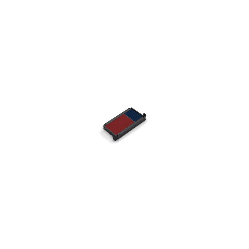 Cassette d'encrage bicolore pour Trodat 5274, 5474, 5208, 5480