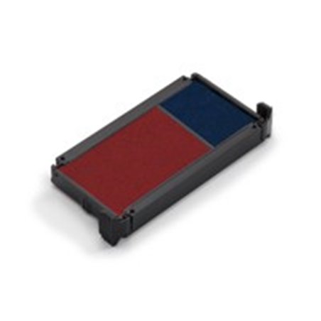 Cassette d'encrage bicolore pour Trodat 5274, 5474, 5208, 5480